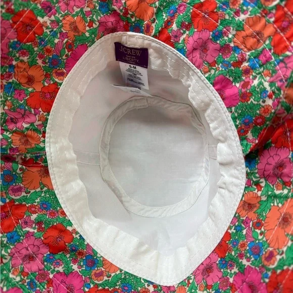 NWT J. Crew Liberty Floral Bucket Hat - Multicolor - Picture 7 of 7